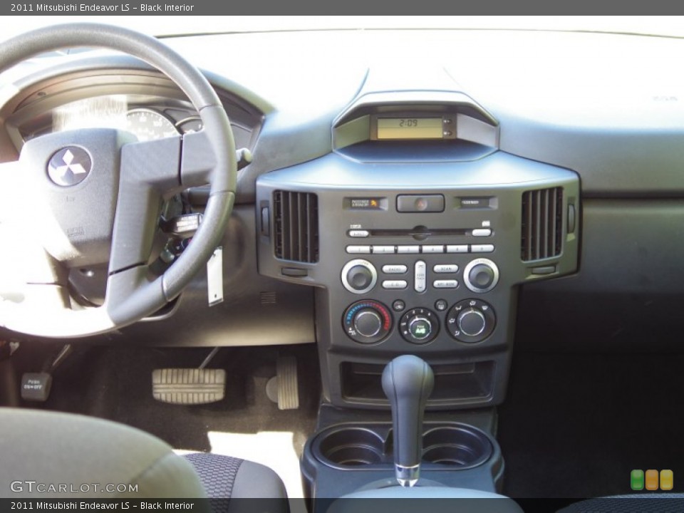 Black Interior Dashboard for the 2011 Mitsubishi Endeavor LS #76200587
