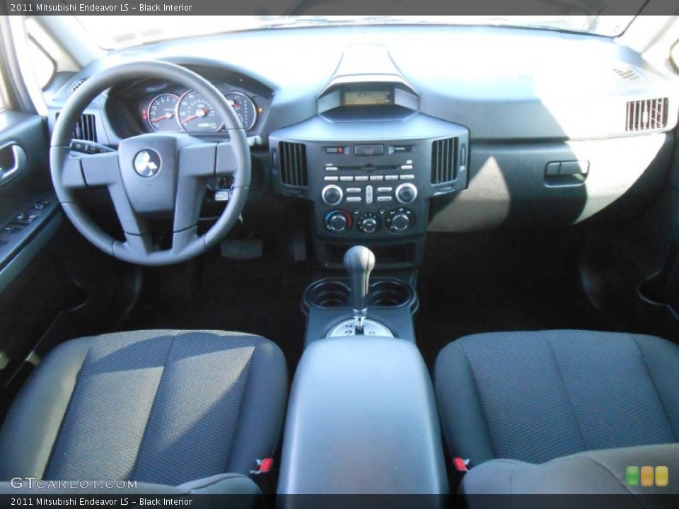 Black Interior Dashboard for the 2011 Mitsubishi Endeavor LS #76200689