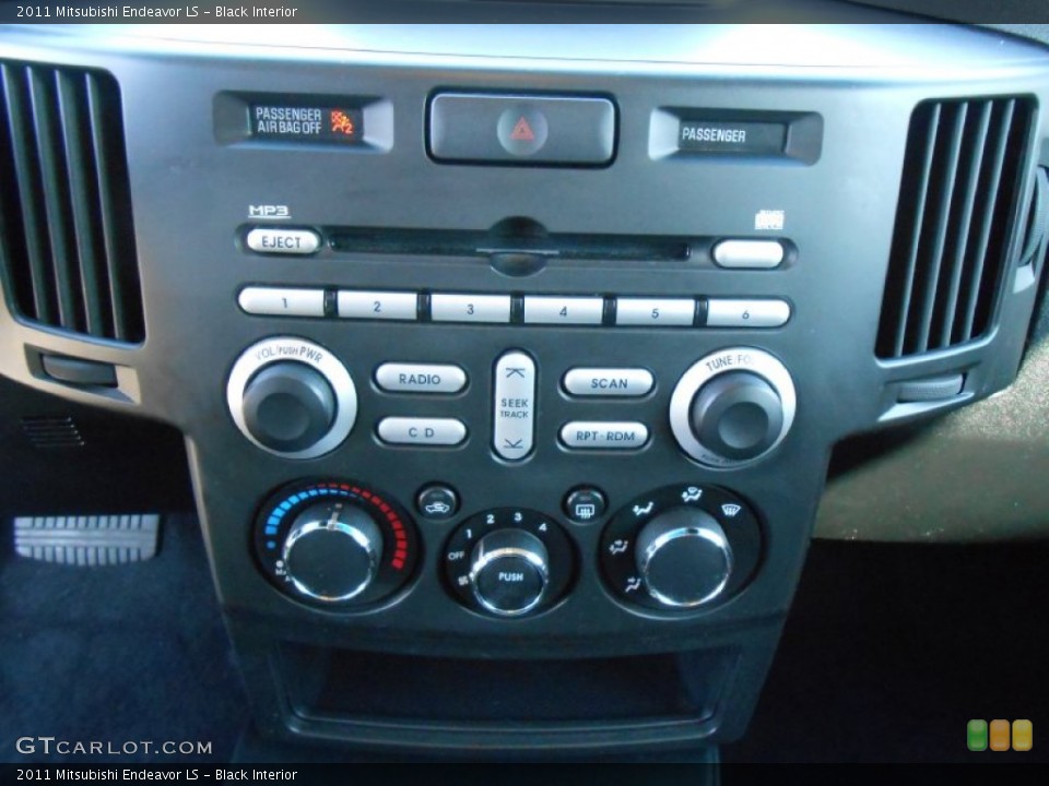 Black Interior Audio System for the 2011 Mitsubishi Endeavor LS #76200713