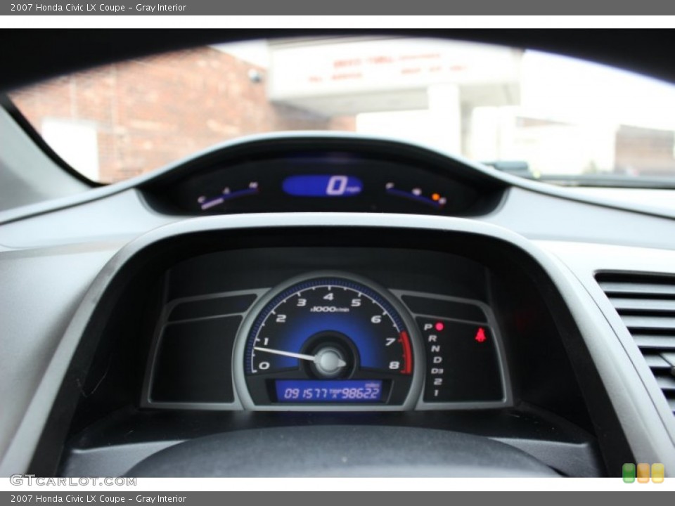 Gray Interior Gauges for the 2007 Honda Civic LX Coupe #76201318