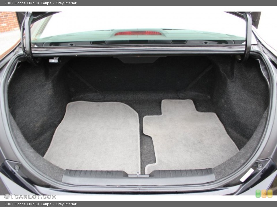 Gray Interior Trunk for the 2007 Honda Civic LX Coupe #76201511