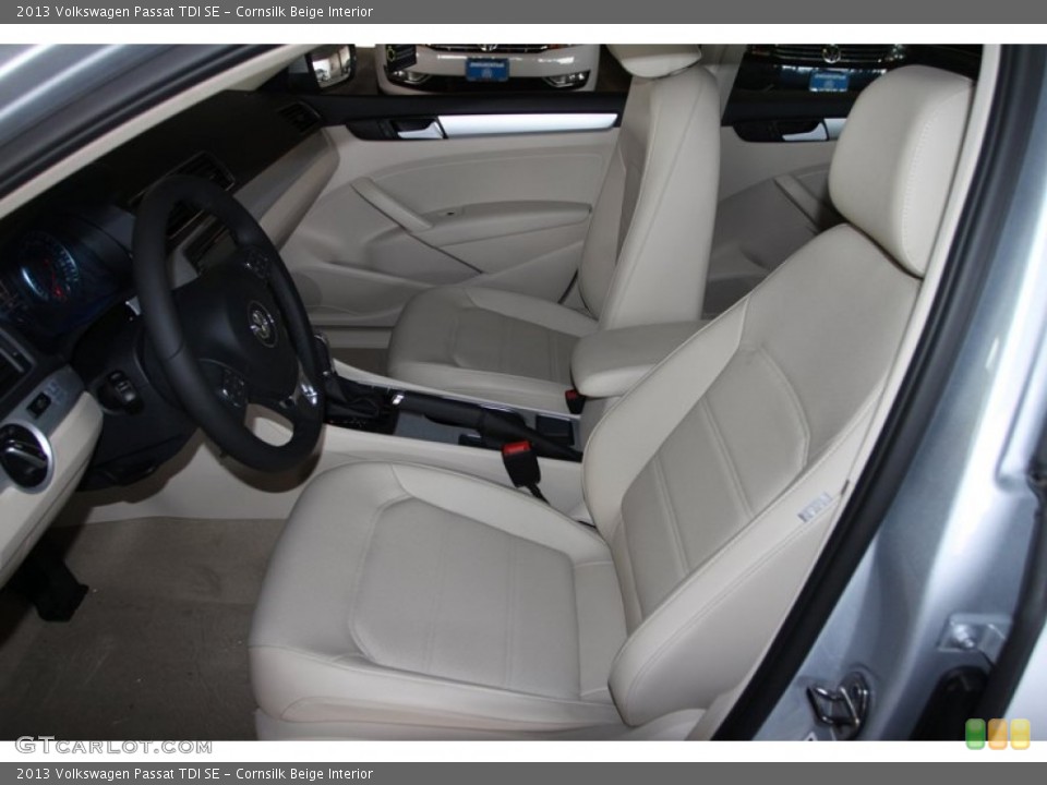 Cornsilk Beige Interior Photo for the 2013 Volkswagen Passat TDI SE #76203062