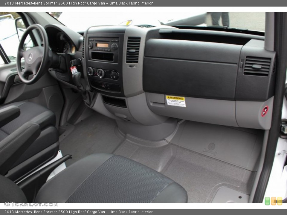 Lima Black Fabric Interior Photo for the 2013 Mercedes-Benz Sprinter 2500 High Roof Cargo Van #76203655