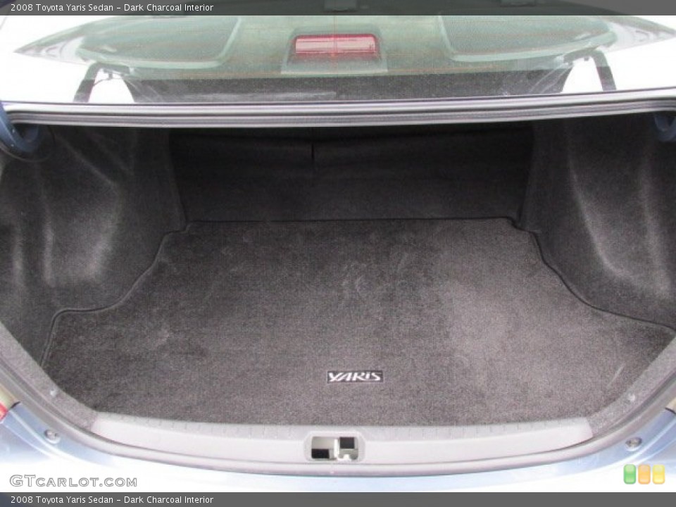 Dark Charcoal Interior Trunk for the 2008 Toyota Yaris Sedan #76203657
