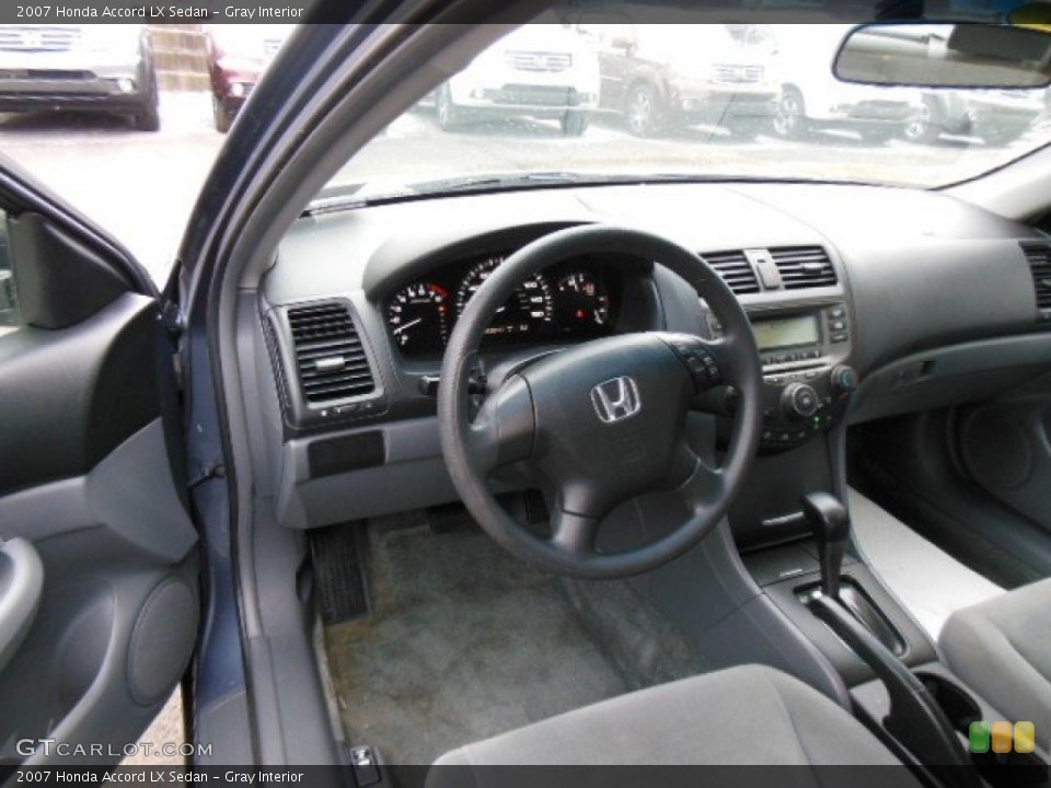 Gray Interior Photo for the 2007 Honda Accord LX Sedan #76204907