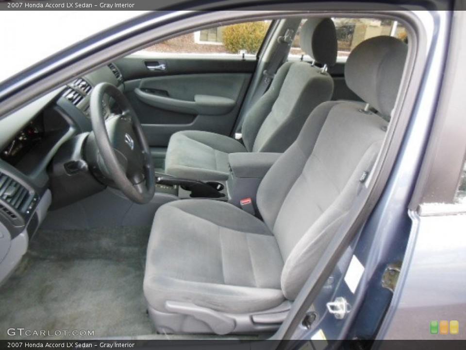 Gray Interior Photo for the 2007 Honda Accord LX Sedan #76204922