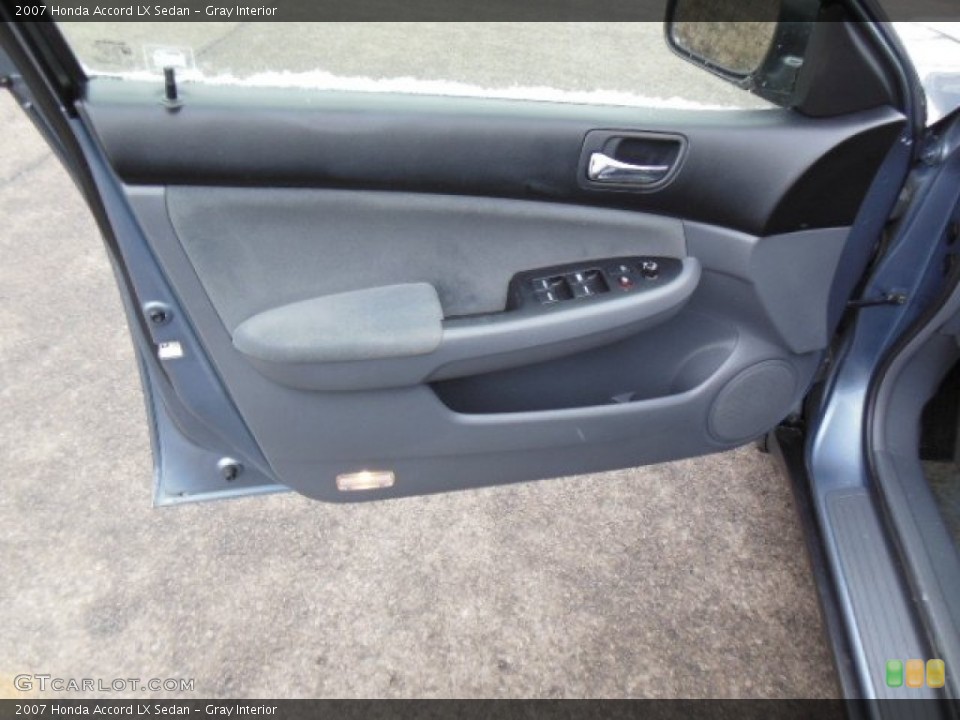 Gray Interior Door Panel for the 2007 Honda Accord LX Sedan #76204928