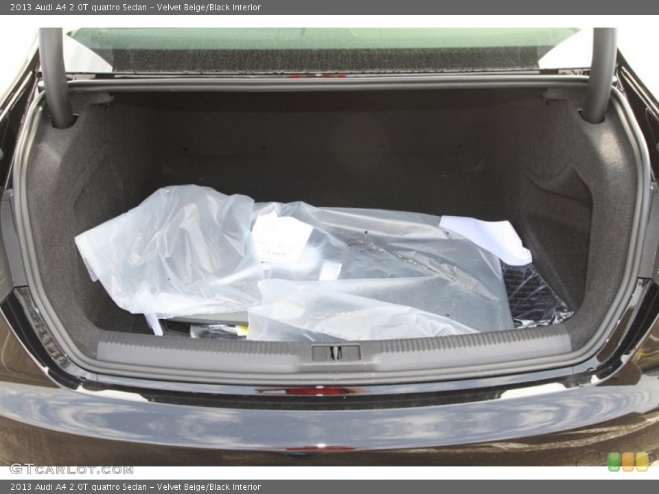 Velvet Beige/Black Interior Trunk for the 2013 Audi A4 2.0T quattro Sedan #76209686