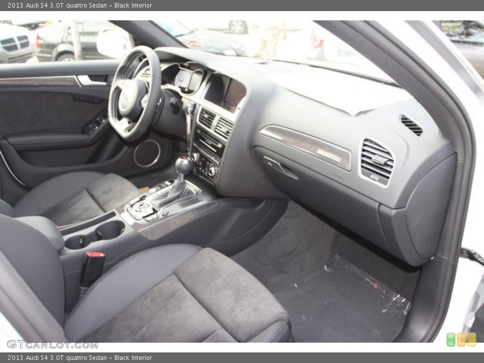 Black Interior Dashboard for the 2013 Audi S4 3.0T quattro Sedan #76210136