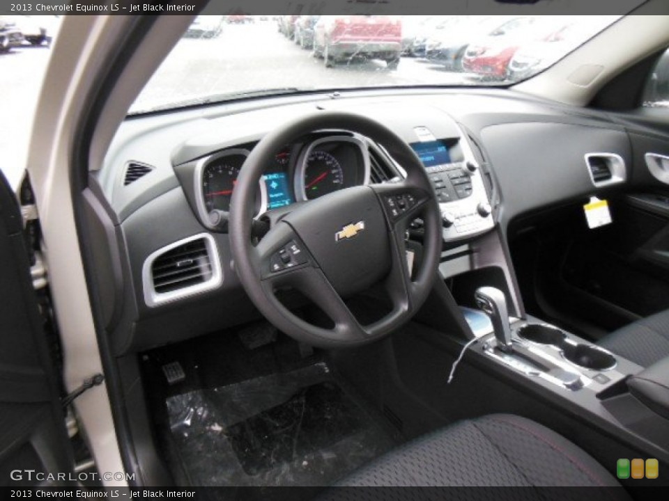Jet Black Interior Prime Interior for the 2013 Chevrolet Equinox LS #76210445