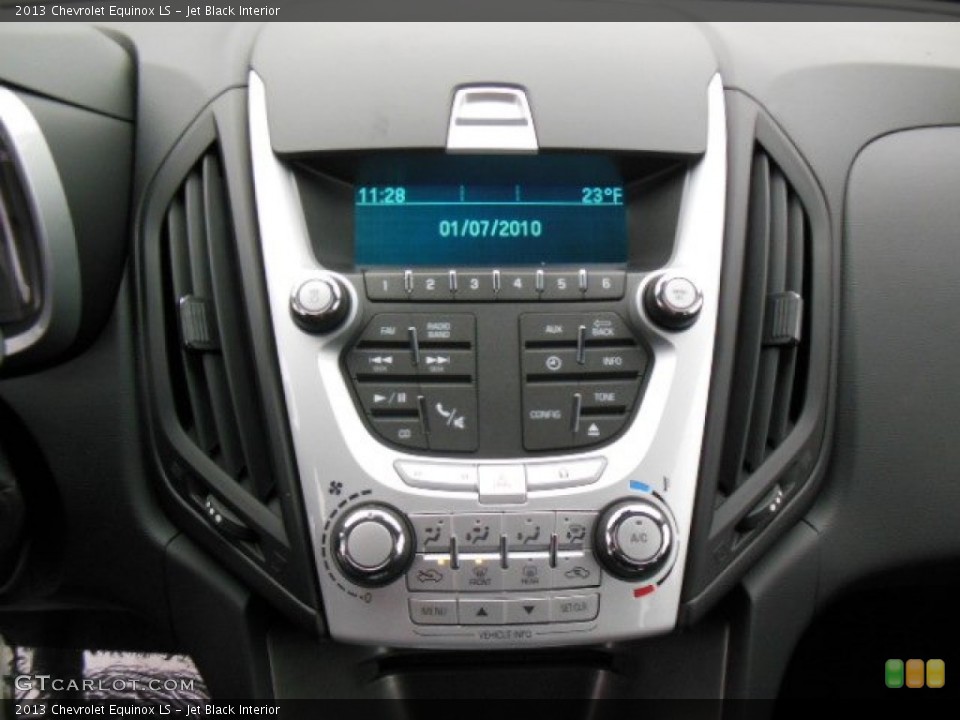 Jet Black Interior Controls for the 2013 Chevrolet Equinox LS #76210511