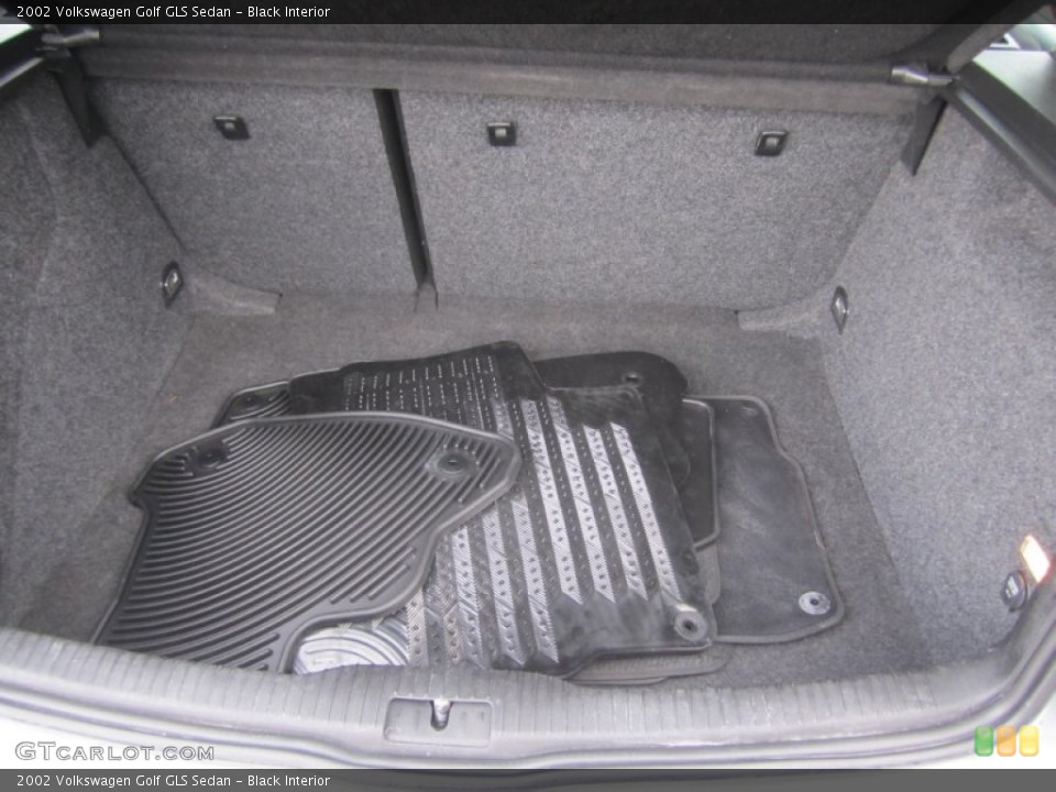 Black Interior Trunk for the 2002 Volkswagen Golf GLS Sedan #76213451