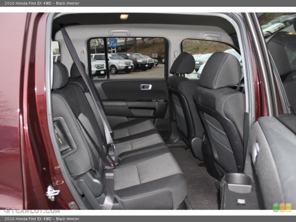 Black Interior Rear Seat for the 2010 Honda Pilot EX 4WD #76216301