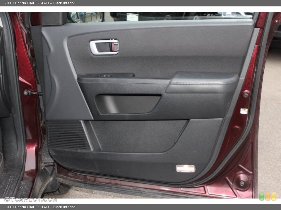 Black Interior Door Panel for the 2010 Honda Pilot EX 4WD #76216310