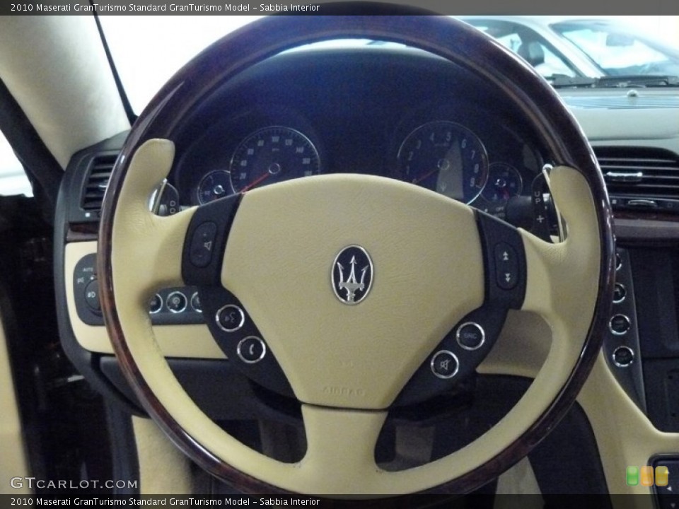 Sabbia Interior Steering Wheel for the 2010 Maserati GranTurismo  #76218683