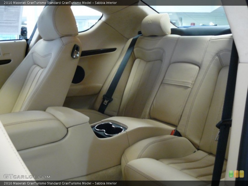 Sabbia Interior Rear Seat for the 2010 Maserati GranTurismo  #76218751