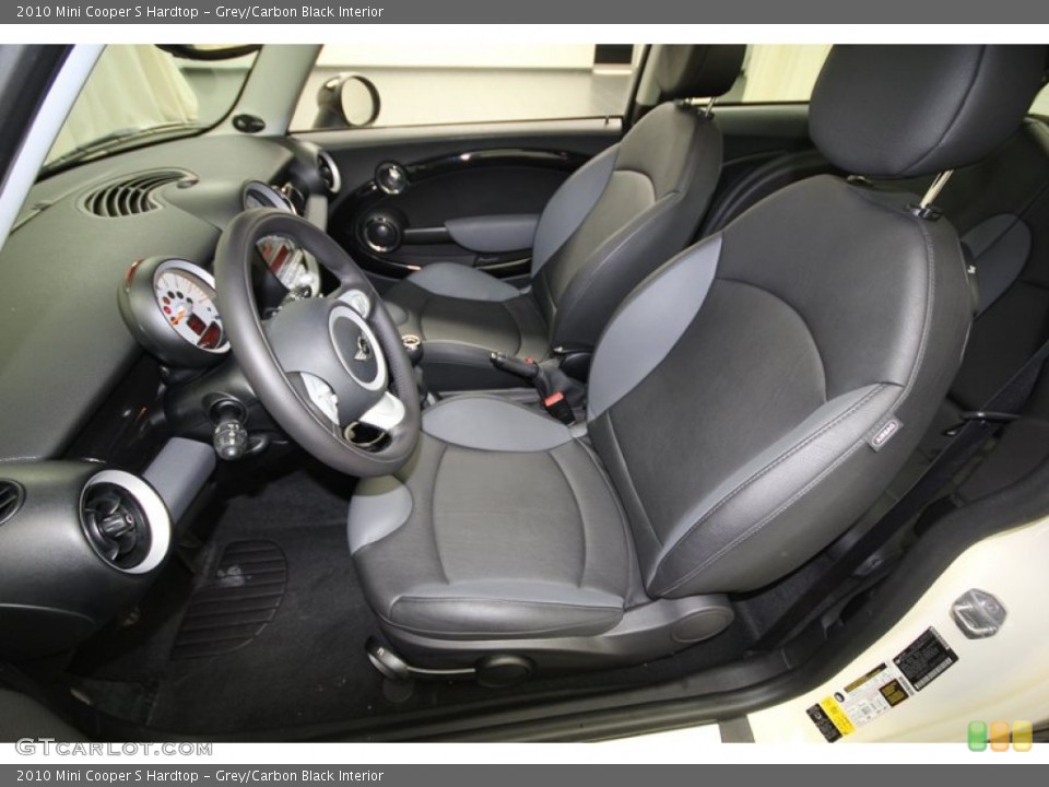 Grey/Carbon Black Interior Photo for the 2010 Mini Cooper S Hardtop #76219082