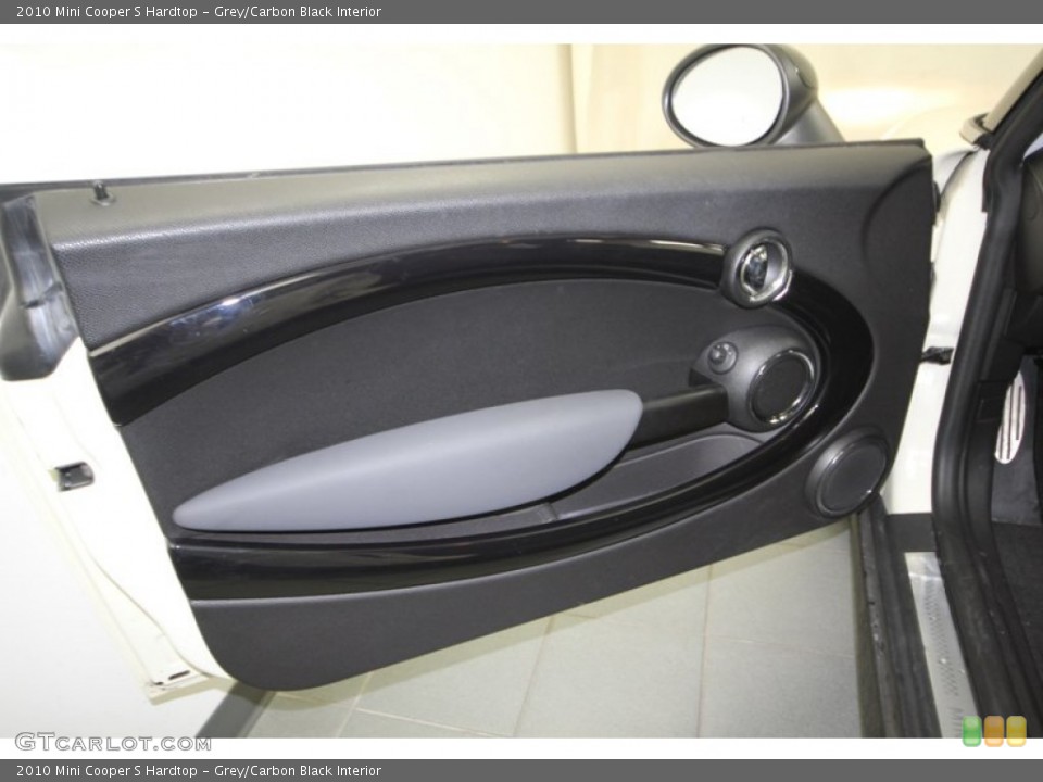 Grey/Carbon Black Interior Door Panel for the 2010 Mini Cooper S Hardtop #76219218