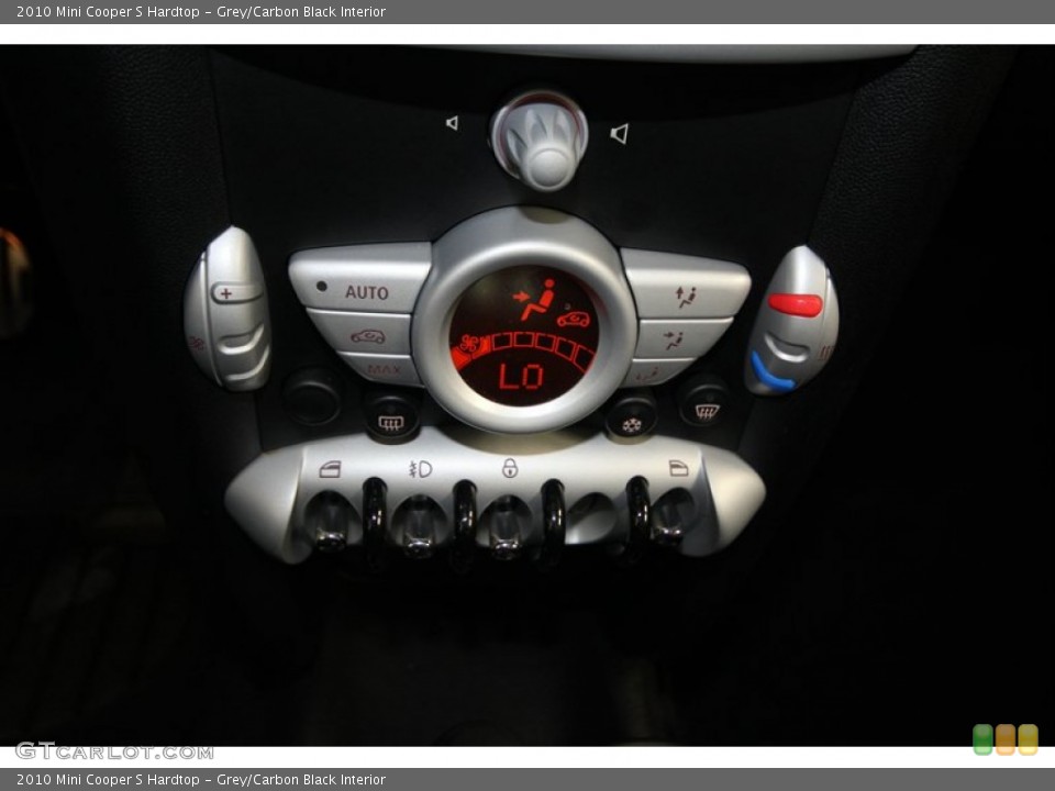 Grey/Carbon Black Interior Controls for the 2010 Mini Cooper S Hardtop #76219266