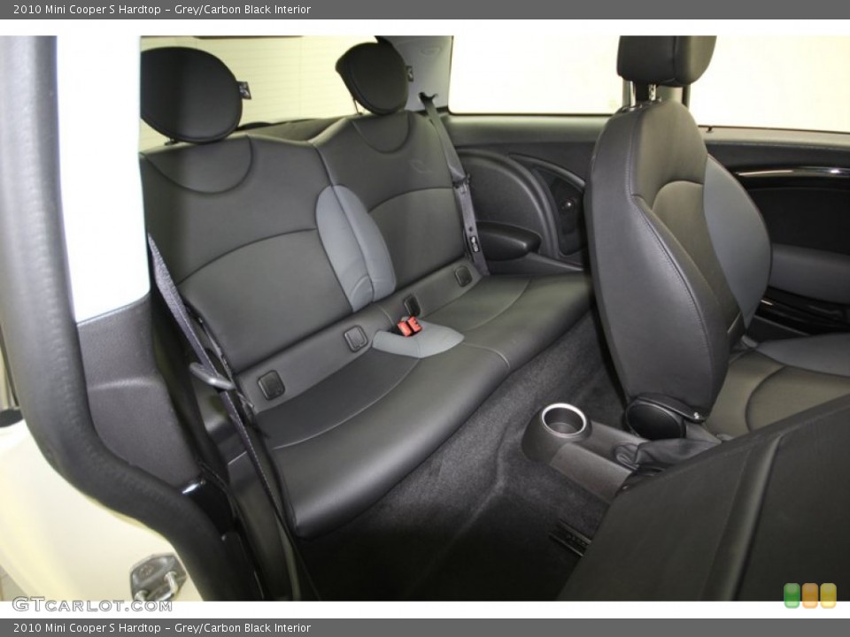Grey/Carbon Black Interior Rear Seat for the 2010 Mini Cooper S Hardtop #76219373