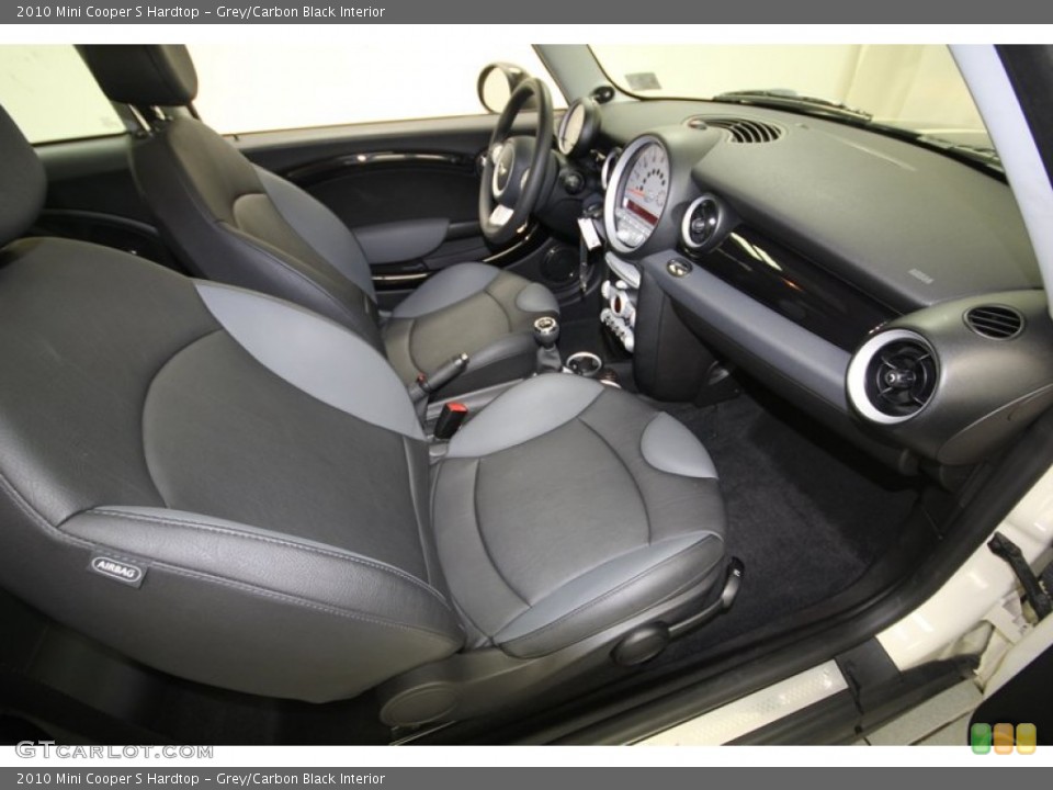 Grey/Carbon Black Interior Front Seat for the 2010 Mini Cooper S Hardtop #76219388