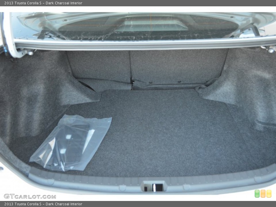 Dark Charcoal Interior Trunk for the 2013 Toyota Corolla S #76219991