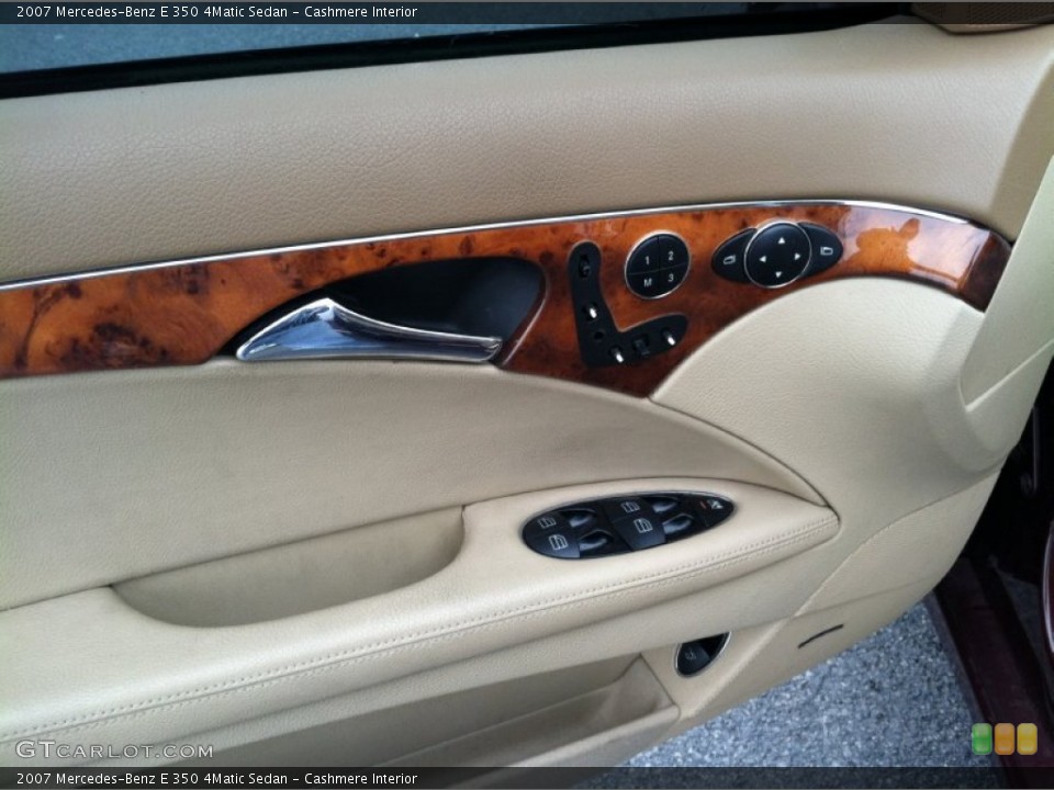Cashmere Interior Controls for the 2007 Mercedes-Benz E 350 4Matic Sedan #76220693