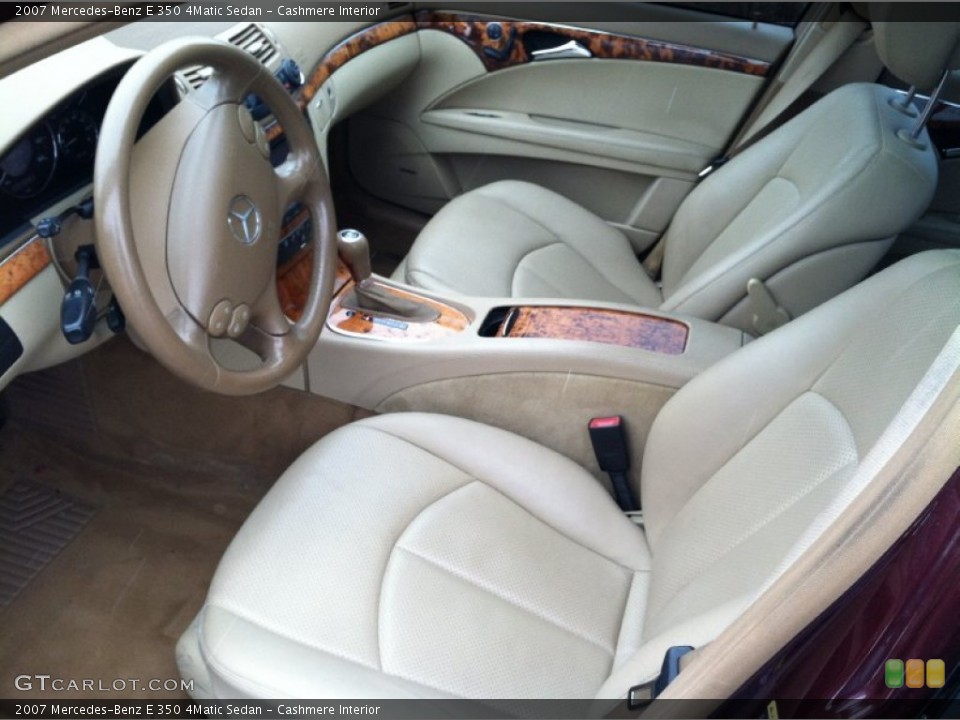 Cashmere Interior Photo for the 2007 Mercedes-Benz E 350 4Matic Sedan #76220702