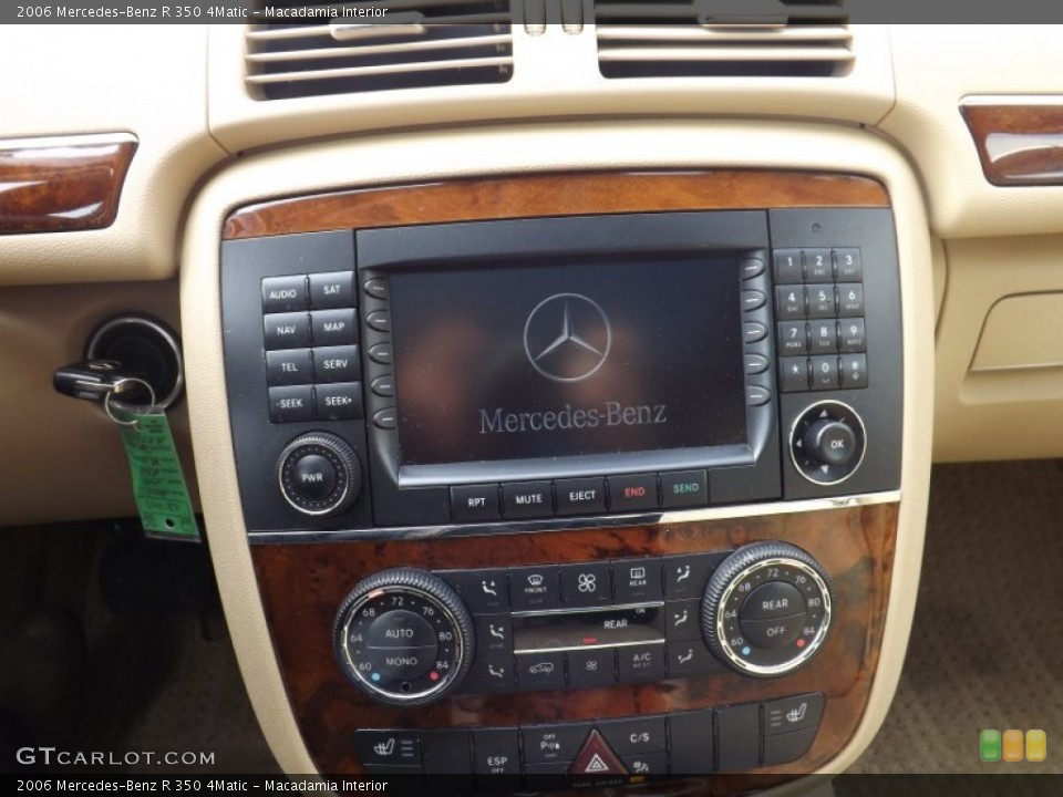 Macadamia Interior Controls for the 2006 Mercedes-Benz R 350 4Matic #76222148