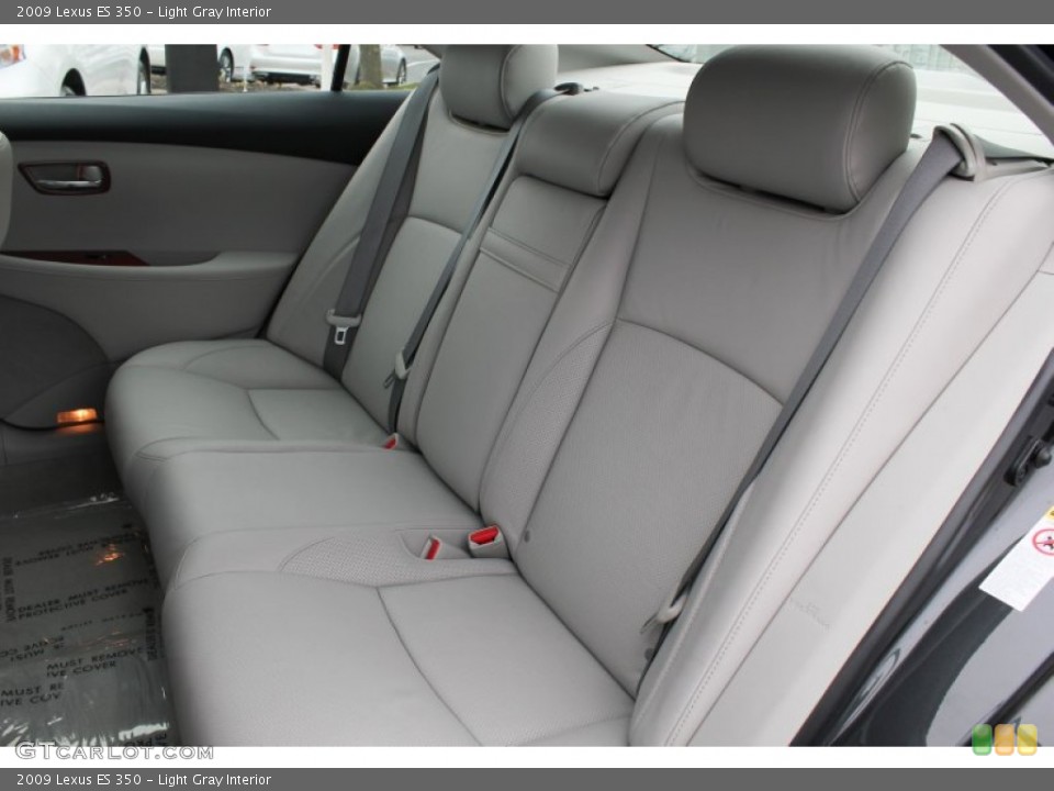 Light Gray Interior Rear Seat for the 2009 Lexus ES 350 #76222610