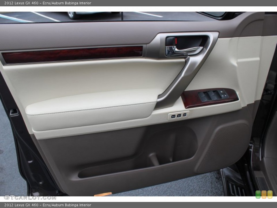 Ecru/Auburn Bubinga Interior Door Panel for the 2012 Lexus GX 460 #76222700