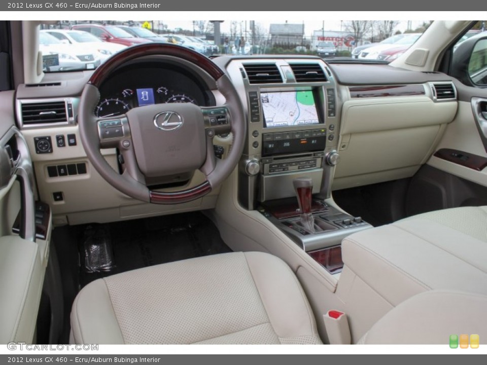 Ecru/Auburn Bubinga Interior Prime Interior for the 2012 Lexus GX 460 #76222724