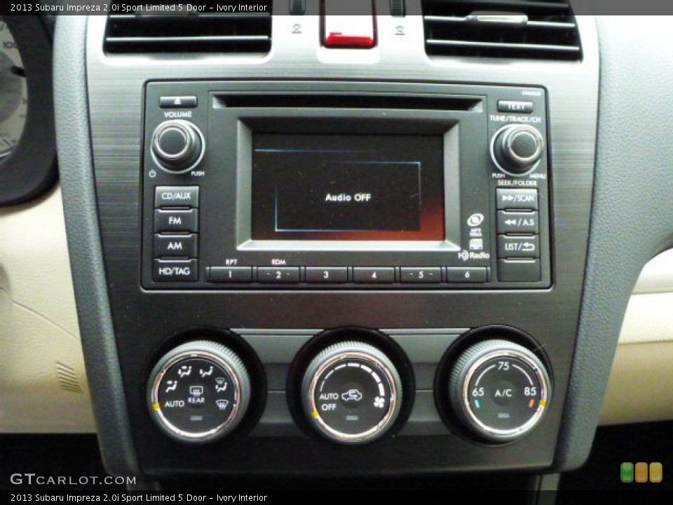 Ivory Interior Controls for the 2013 Subaru Impreza 2.0i Sport Limited 5 Door #76226066