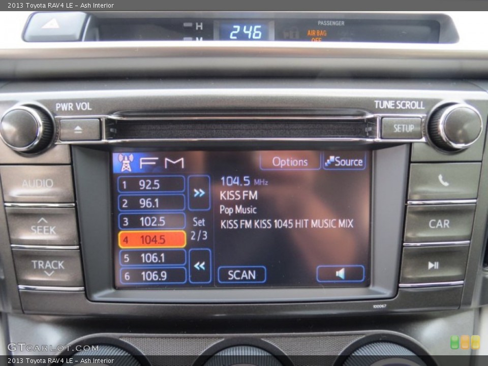 Ash Interior Audio System for the 2013 Toyota RAV4 LE #76226276