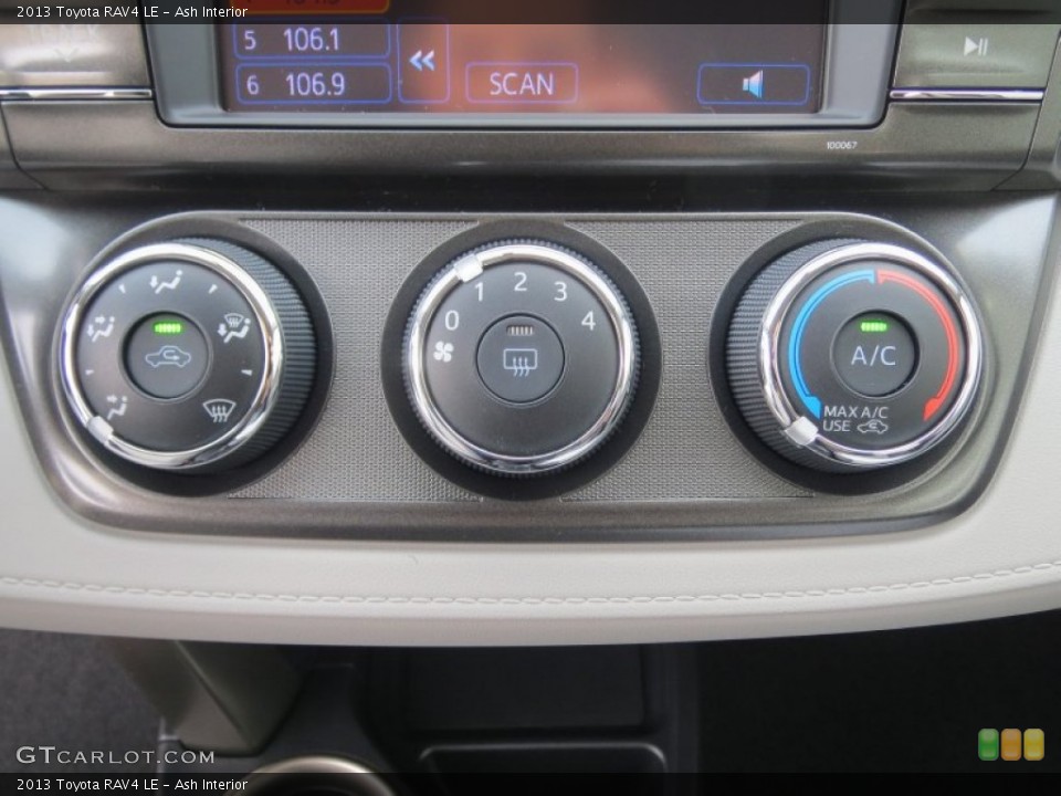 Ash Interior Controls for the 2013 Toyota RAV4 LE #76226300