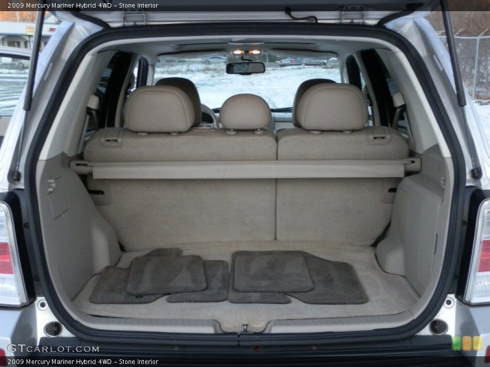 Stone Interior Trunk for the 2009 Mercury Mariner Hybrid 4WD #76226504