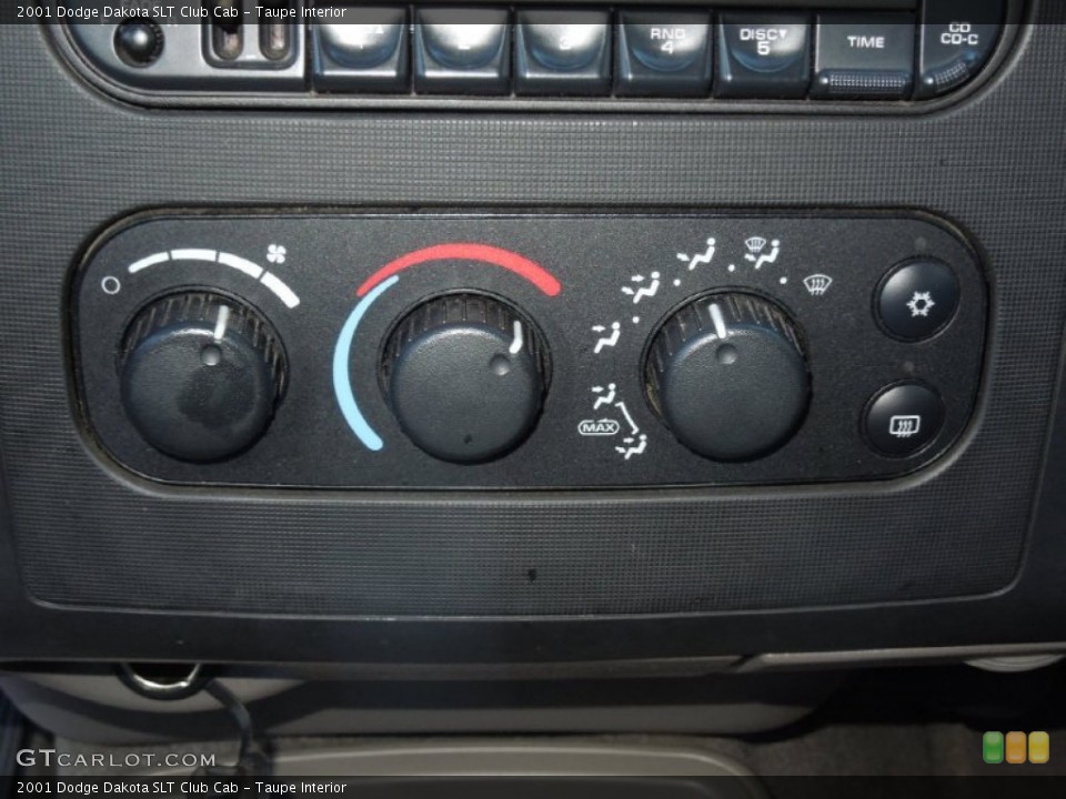 Taupe Interior Controls for the 2001 Dodge Dakota SLT Club Cab #76228672