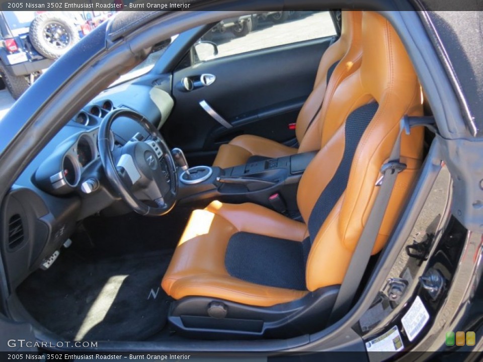 Burnt Orange Interior Photo for the 2005 Nissan 350Z Enthusiast Roadster #76233421