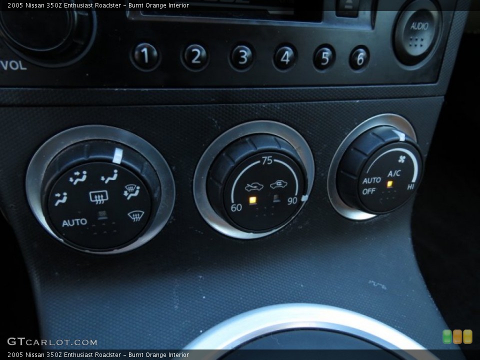 Burnt Orange Interior Controls for the 2005 Nissan 350Z Enthusiast Roadster #76233581