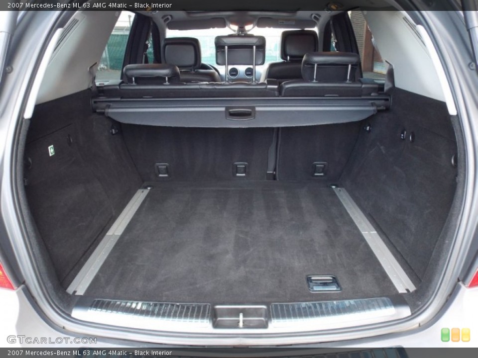 Black Interior Trunk for the 2007 Mercedes-Benz ML 63 AMG 4Matic #76233740