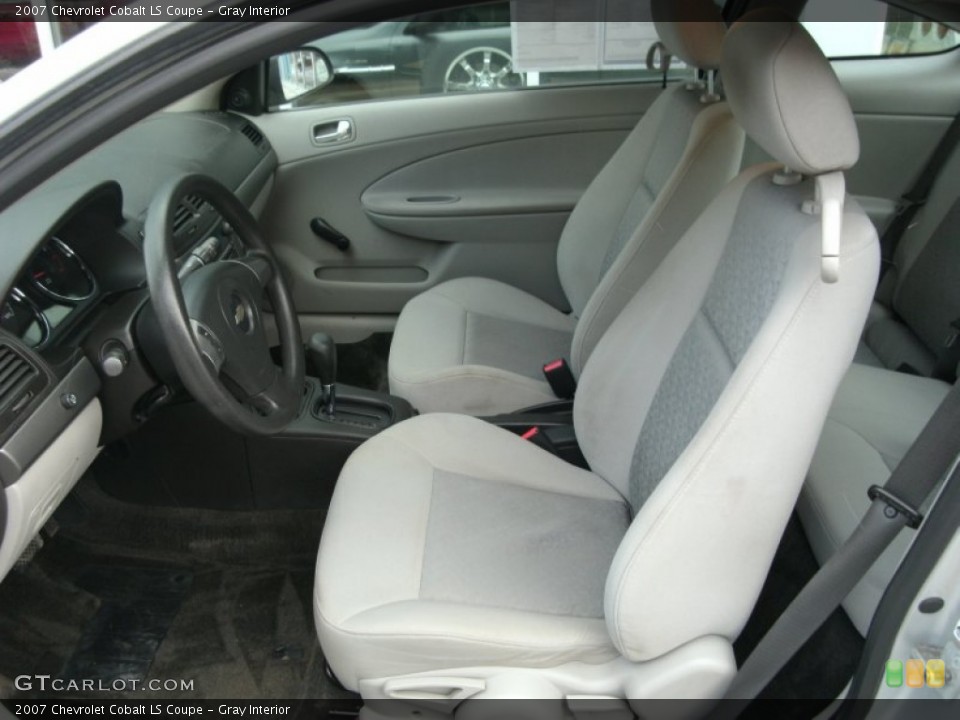 Gray Interior Front Seat for the 2007 Chevrolet Cobalt LS Coupe #76234095