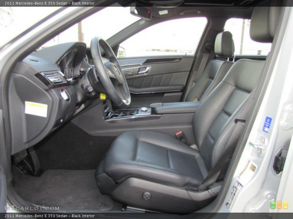 Black Interior Photo for the 2011 Mercedes-Benz E 350 Sedan #76234211