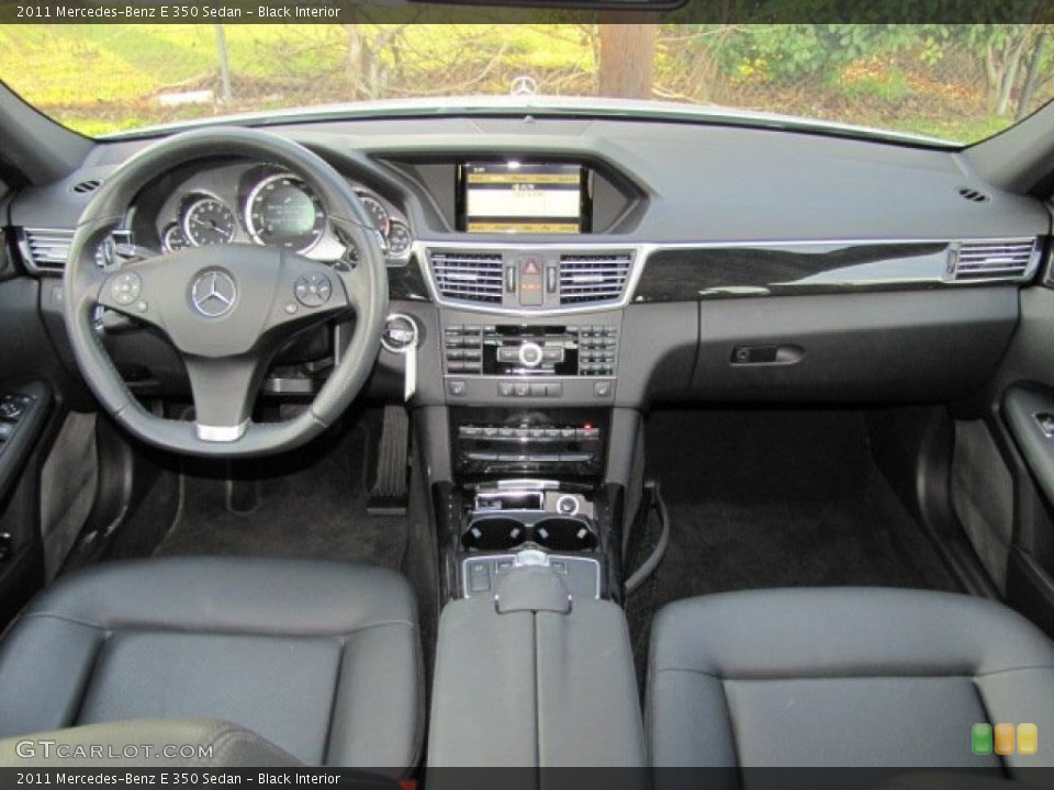 Black Interior Dashboard for the 2011 Mercedes-Benz E 350 Sedan #76234223