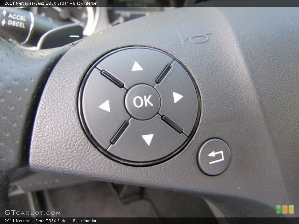 Black Interior Controls for the 2011 Mercedes-Benz E 350 Sedan #76234394