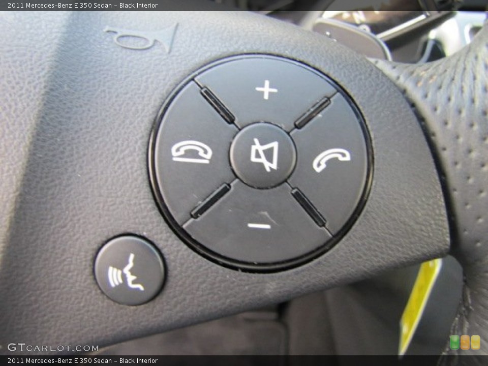 Black Interior Controls for the 2011 Mercedes-Benz E 350 Sedan #76234409
