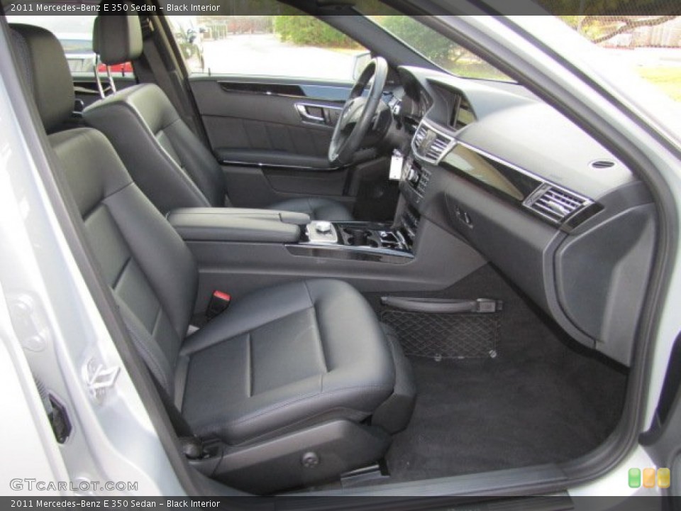 Black Interior Photo for the 2011 Mercedes-Benz E 350 Sedan #76234543