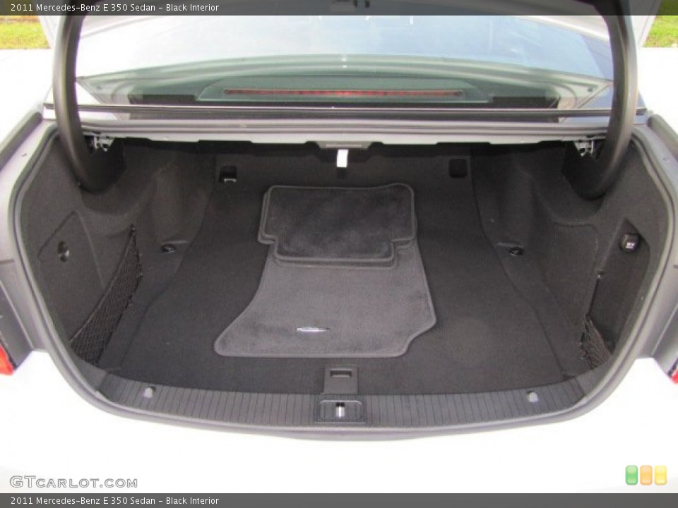 Black Interior Trunk for the 2011 Mercedes-Benz E 350 Sedan #76234605
