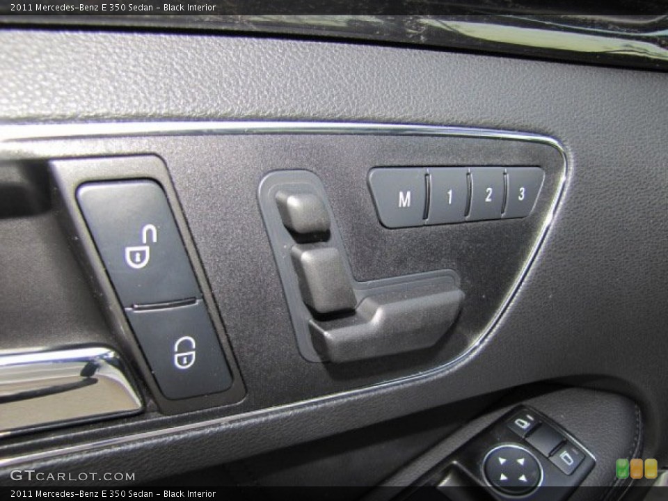 Black Interior Controls for the 2011 Mercedes-Benz E 350 Sedan #76234691