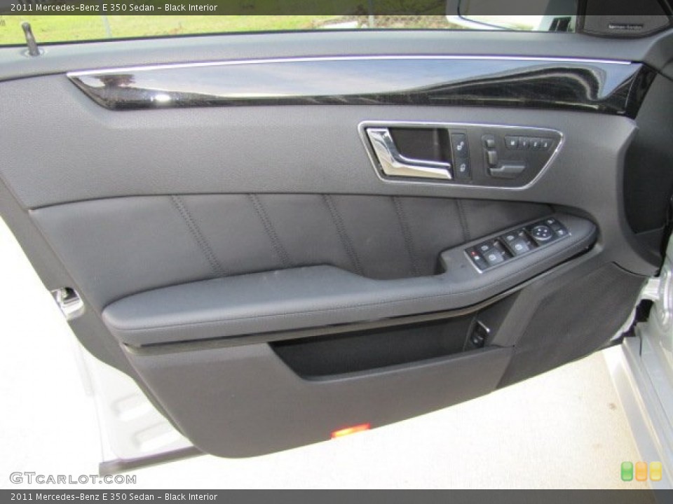 Black Interior Door Panel for the 2011 Mercedes-Benz E 350 Sedan #76234796