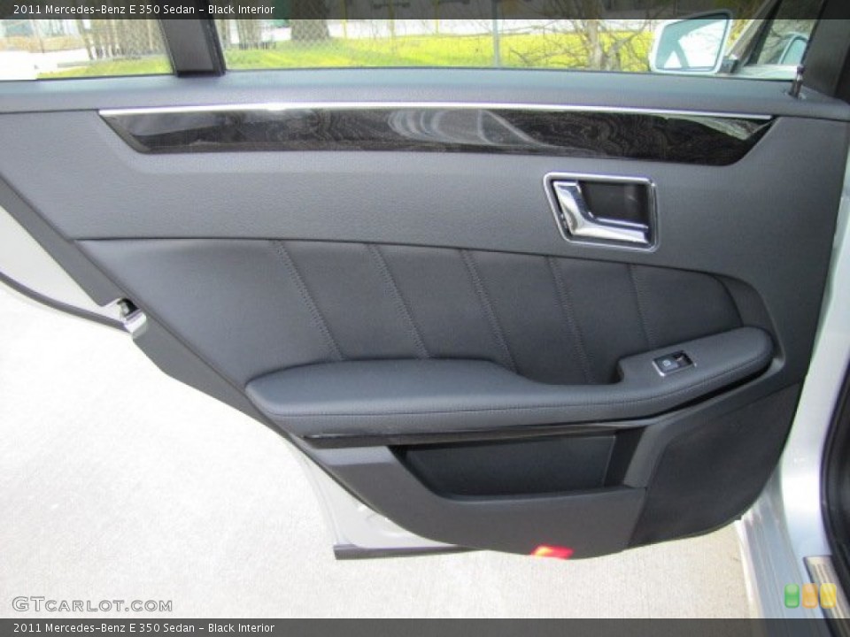 Black Interior Door Panel for the 2011 Mercedes-Benz E 350 Sedan #76234811